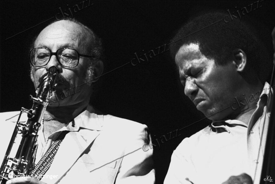 Guy Lafitte et Jimmy Woode Marciac 1981 Guy Lafitte et Jimmy Woode Marciac 1981