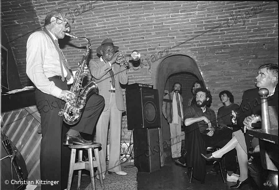 Guy Lafitte et Joe Newman Toulouse 1983 Guy Lafitte et Joe Newman Toulouse 1983