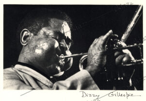 Carte postale Dizzy Gillespie