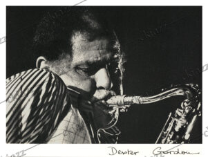 Carte postale Dexter Gordon