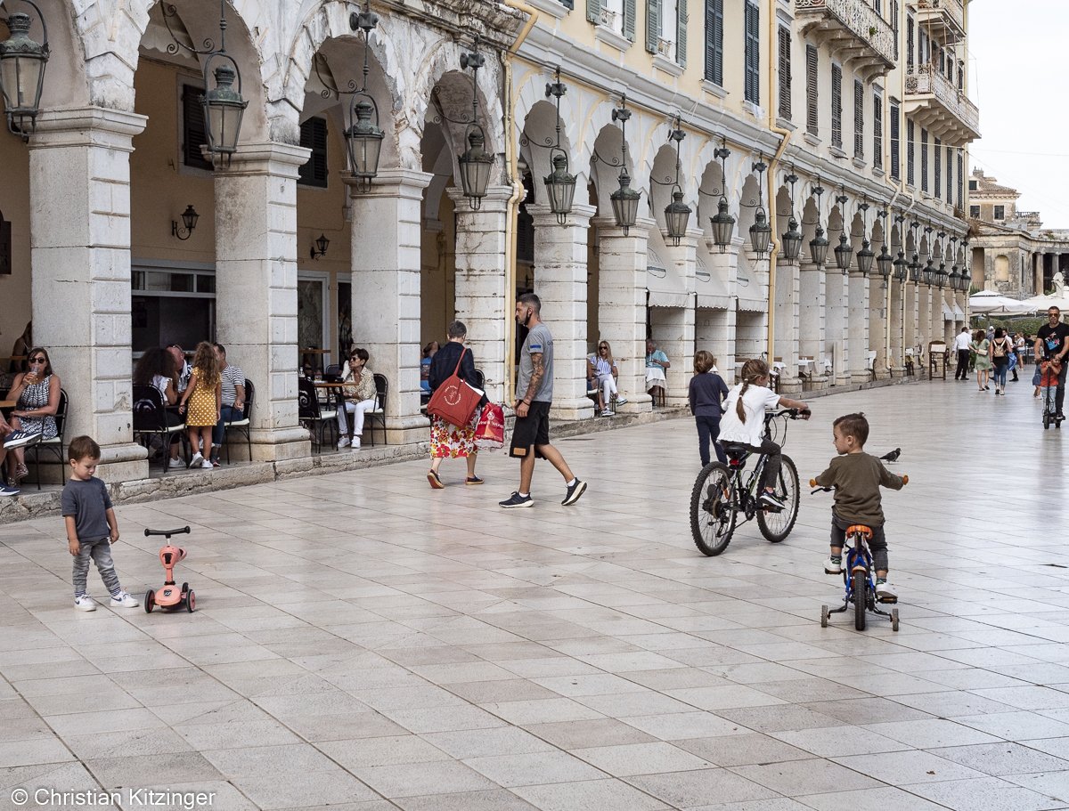 Esplanade du Liston, Corfou Esplanade du Liston, Corfou