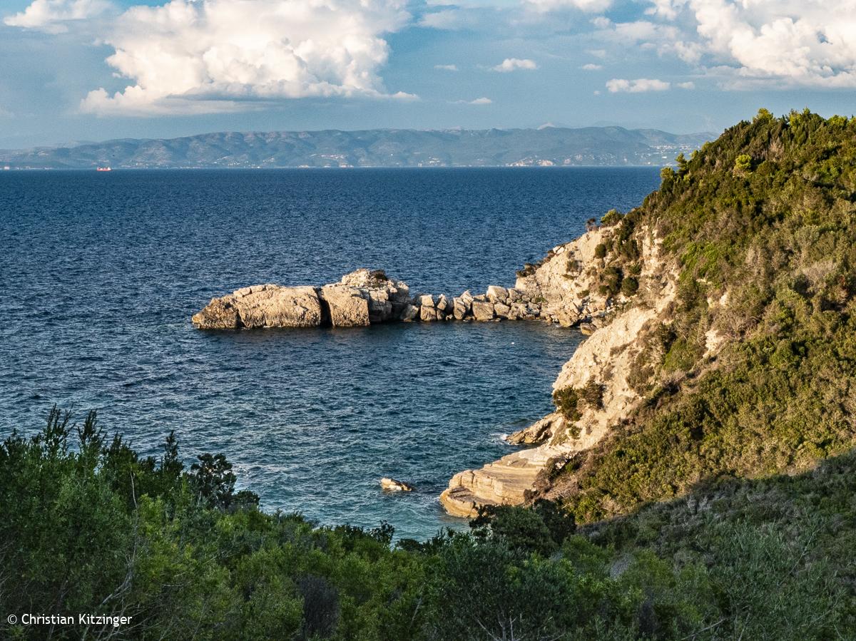 Lakka - Près du phare